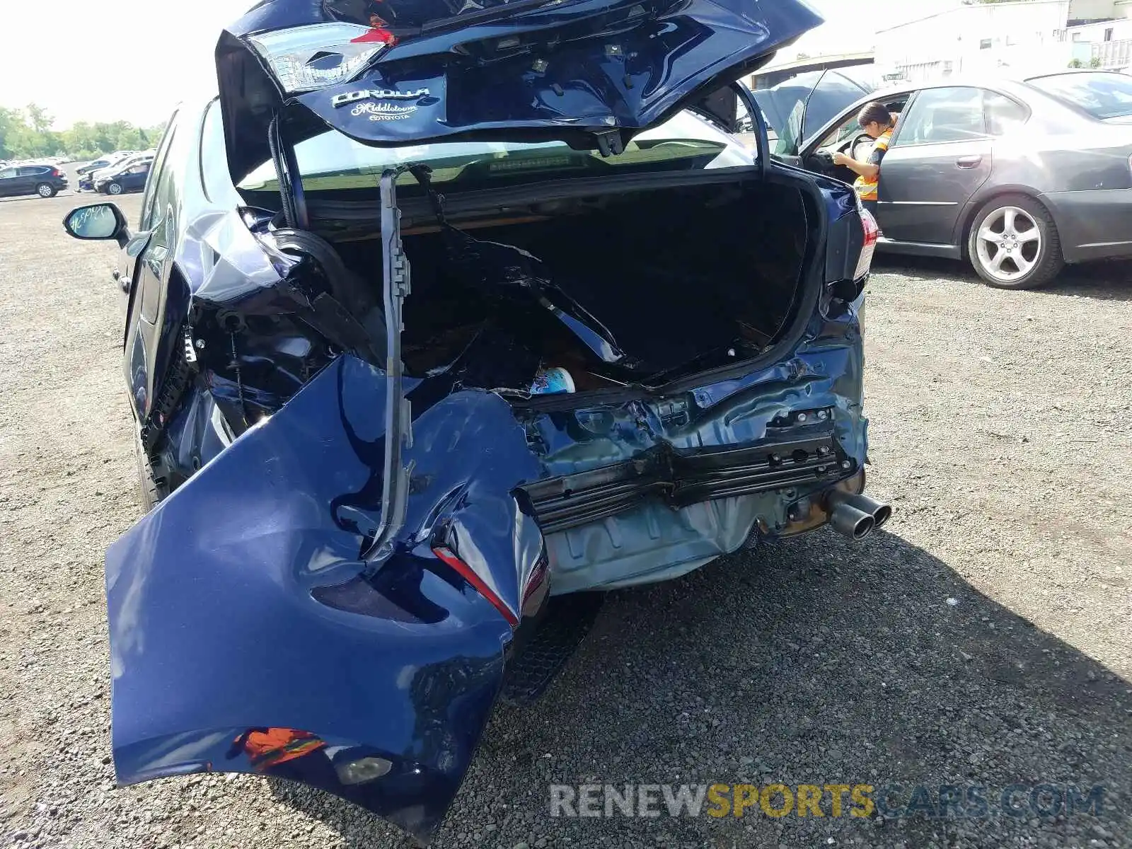 9 Photograph of a damaged car JTDS4MCEXMJ068673 TOYOTA COROLLA 2021