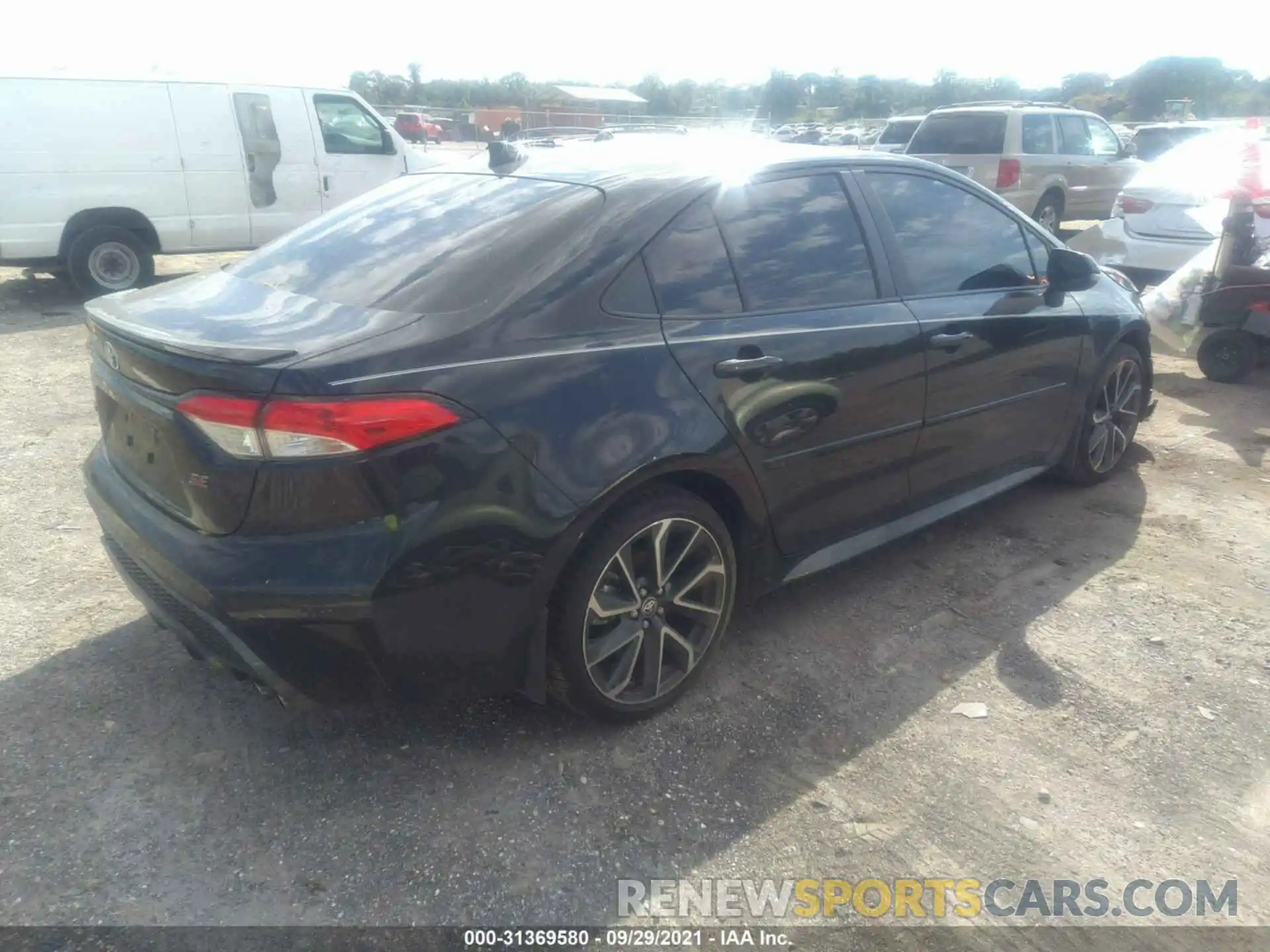 4 Photograph of a damaged car JTDS4MCEXMJ072237 TOYOTA COROLLA 2021