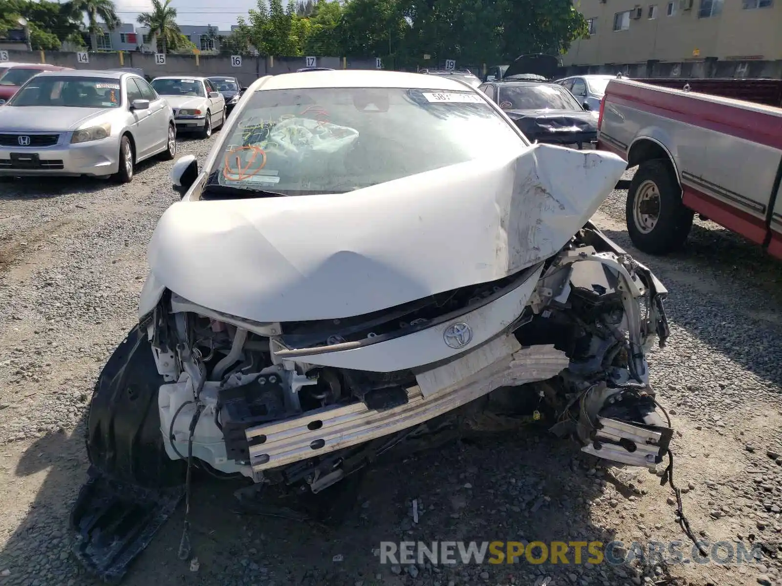 9 Photograph of a damaged car JTDS4MCEXMJ072450 TOYOTA COROLLA 2021