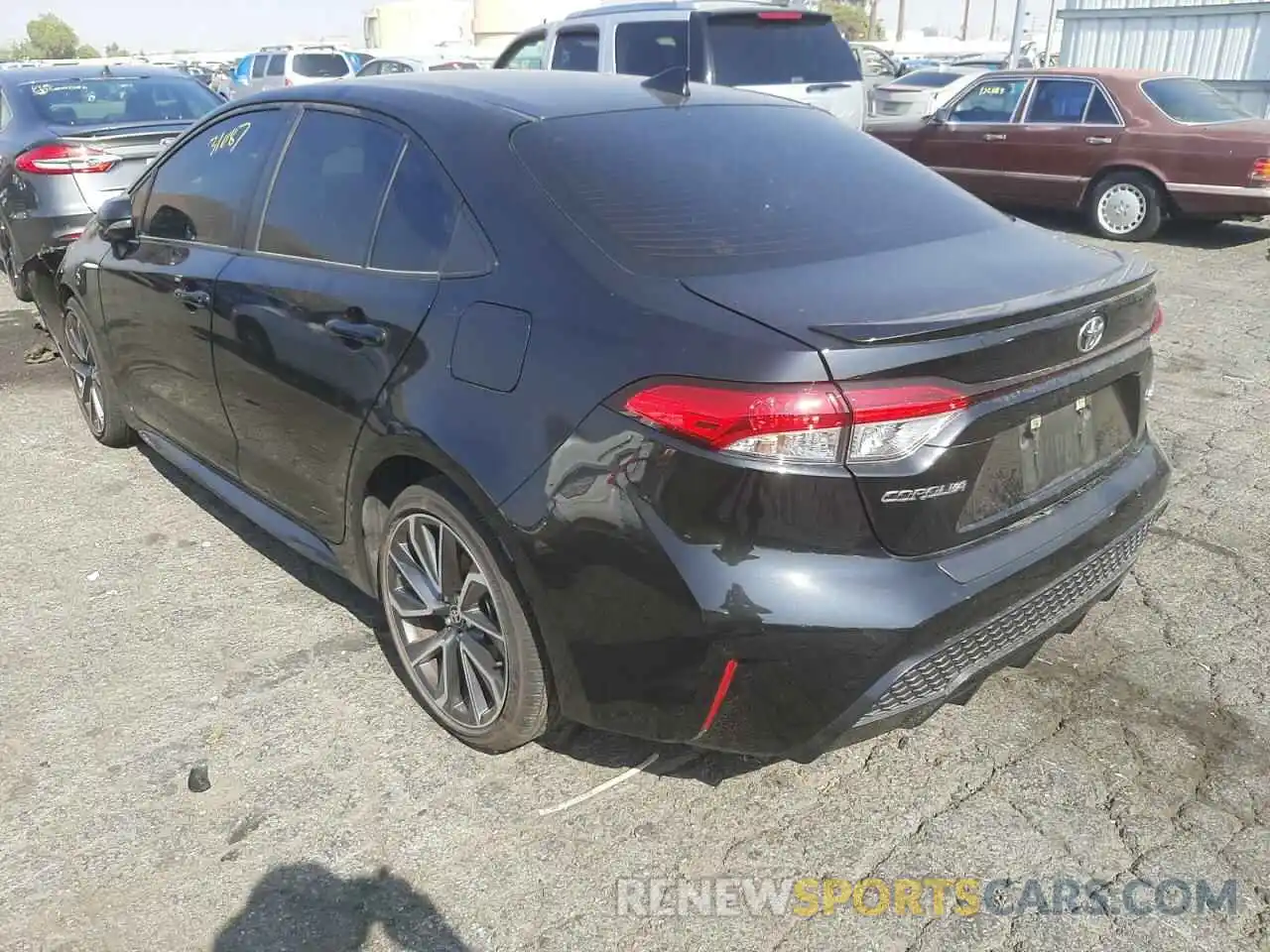 3 Photograph of a damaged car JTDS4MCEXMJ075557 TOYOTA COROLLA 2021