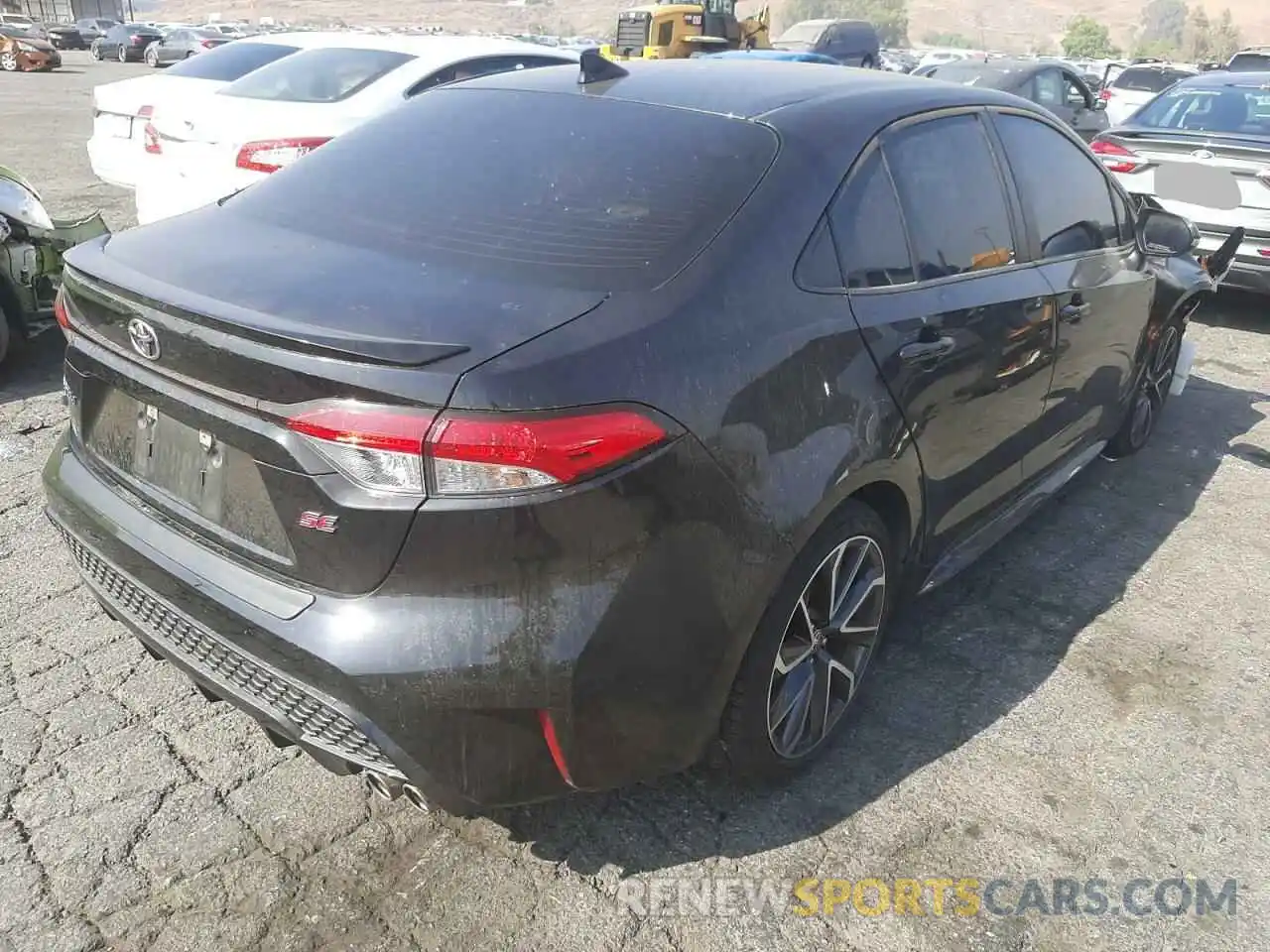 4 Photograph of a damaged car JTDS4MCEXMJ075557 TOYOTA COROLLA 2021