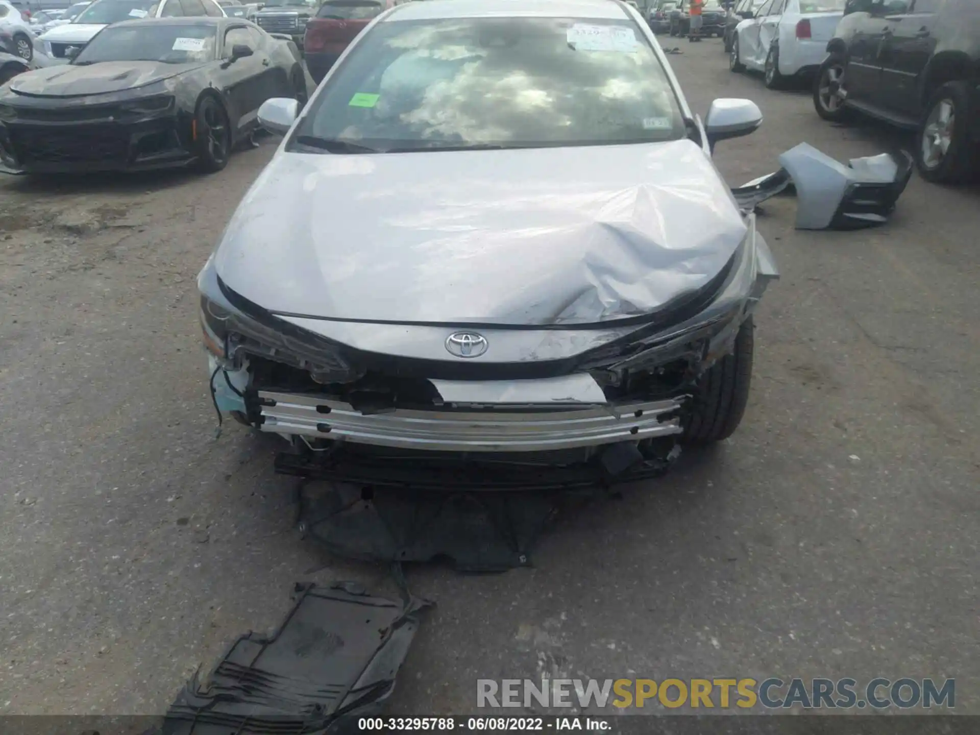 6 Photograph of a damaged car JTDS4MCEXMJ075588 TOYOTA COROLLA 2021