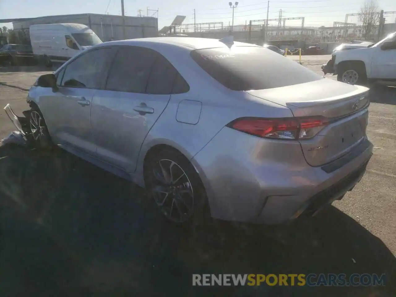 3 Photograph of a damaged car JTDS4MCEXMJ076336 TOYOTA COROLLA 2021