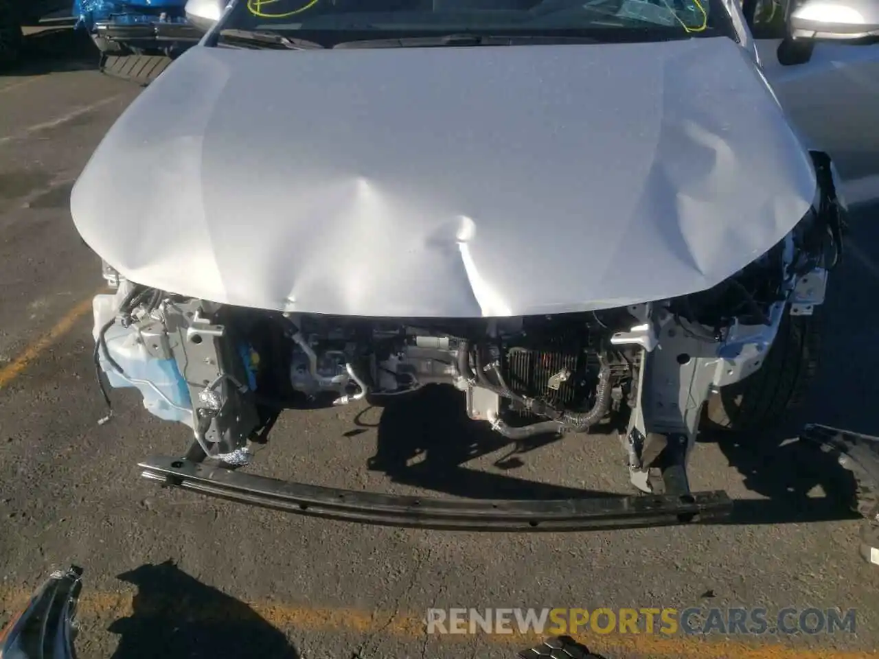 9 Photograph of a damaged car JTDS4MCEXMJ076336 TOYOTA COROLLA 2021