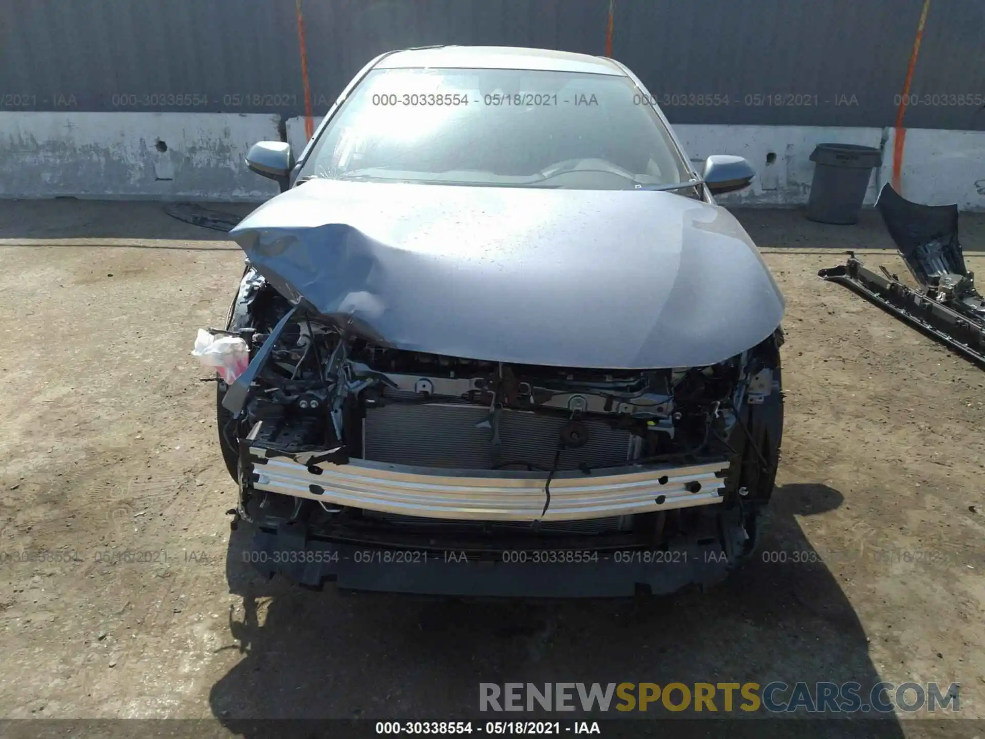 6 Photograph of a damaged car JTDS4MCEXMJ076465 TOYOTA COROLLA 2021