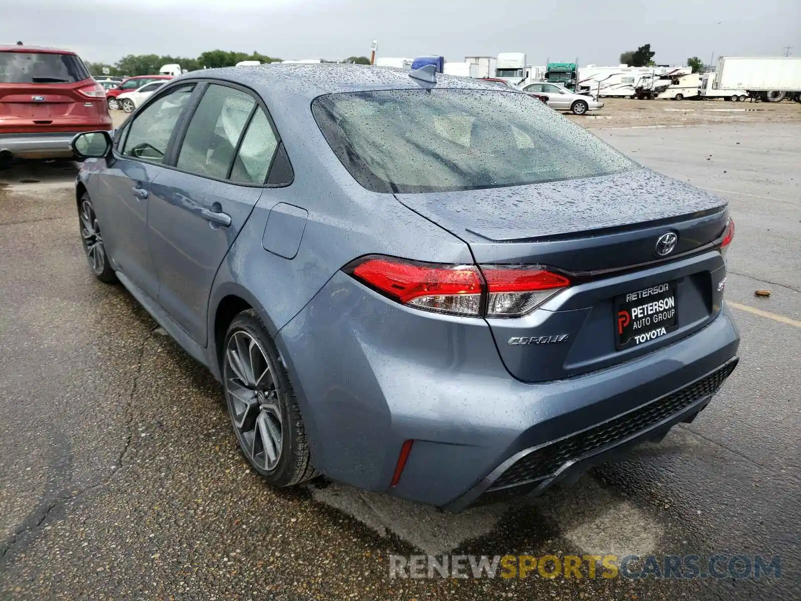 3 Photograph of a damaged car JTDS4MCEXMJ076806 TOYOTA COROLLA 2021