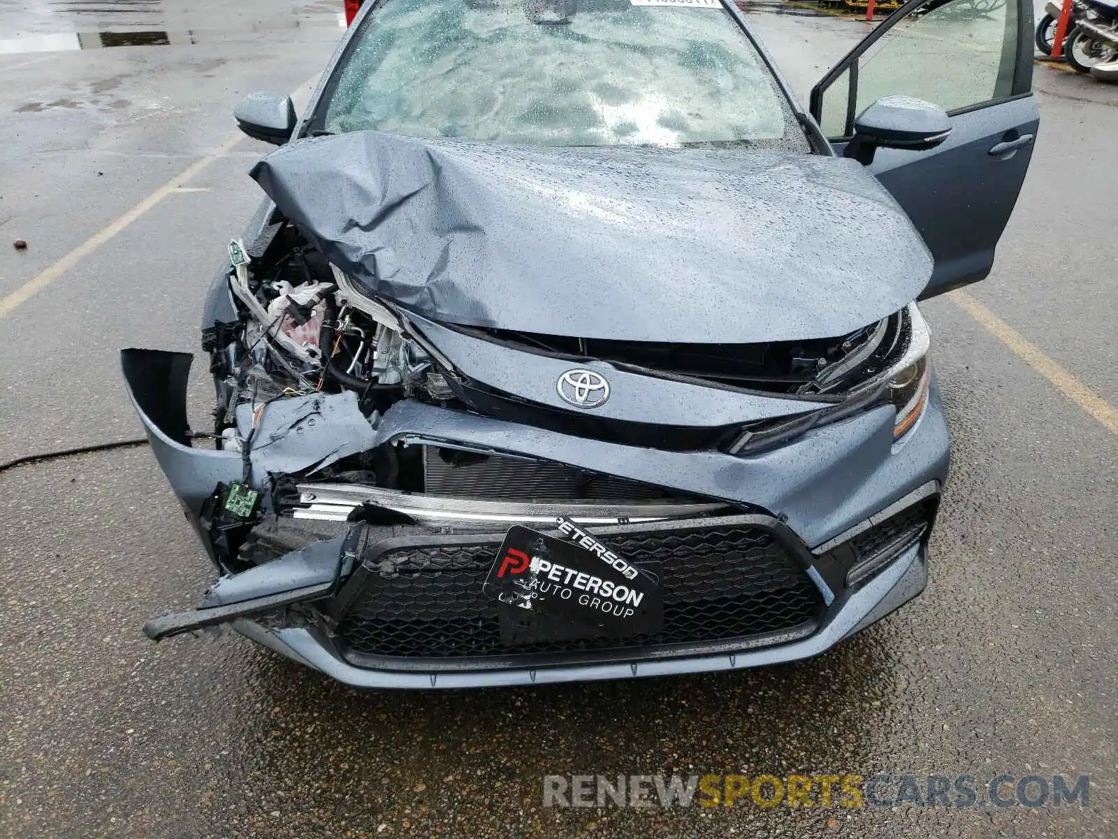 7 Photograph of a damaged car JTDS4MCEXMJ076806 TOYOTA COROLLA 2021