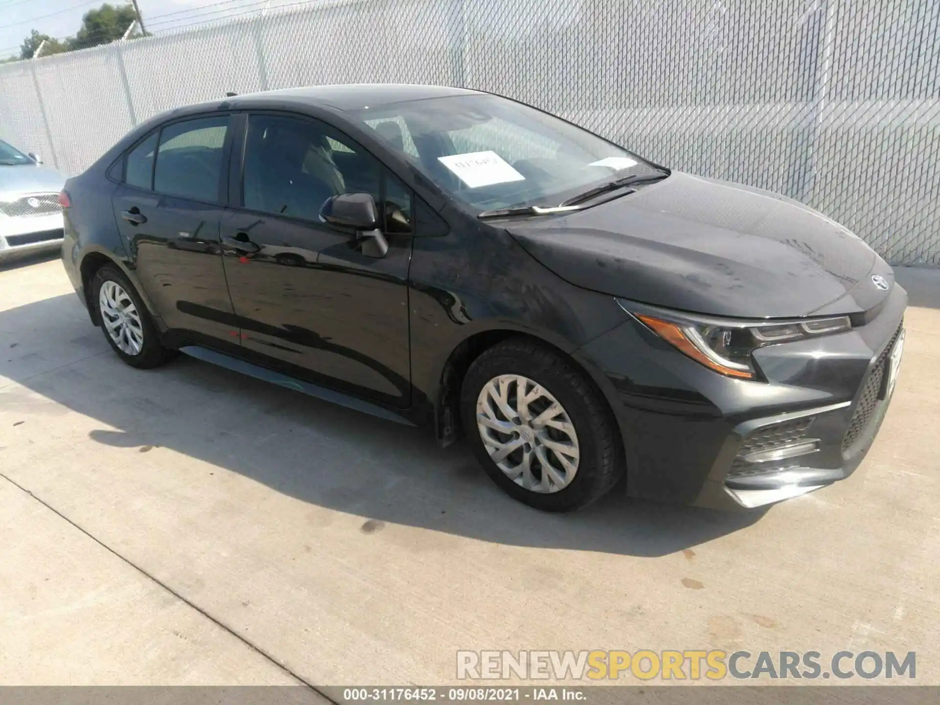 1 Photograph of a damaged car JTDS4MCEXMJ080208 TOYOTA COROLLA 2021