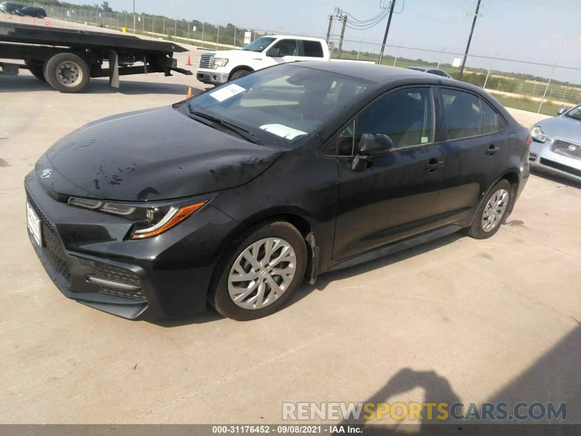 2 Photograph of a damaged car JTDS4MCEXMJ080208 TOYOTA COROLLA 2021