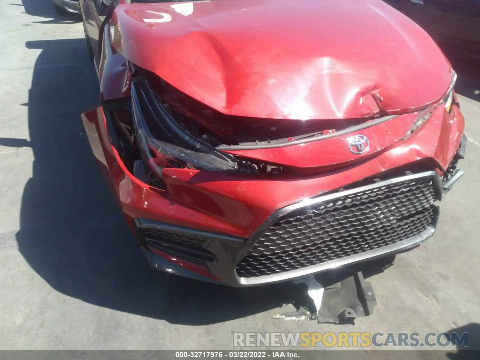 6 Photograph of a damaged car JTDT4MCE0MJ058514 TOYOTA COROLLA 2021