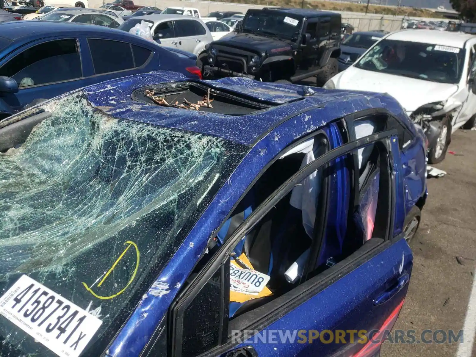 9 Photograph of a damaged car JTDT4MCE0MJ069884 TOYOTA COROLLA 2021