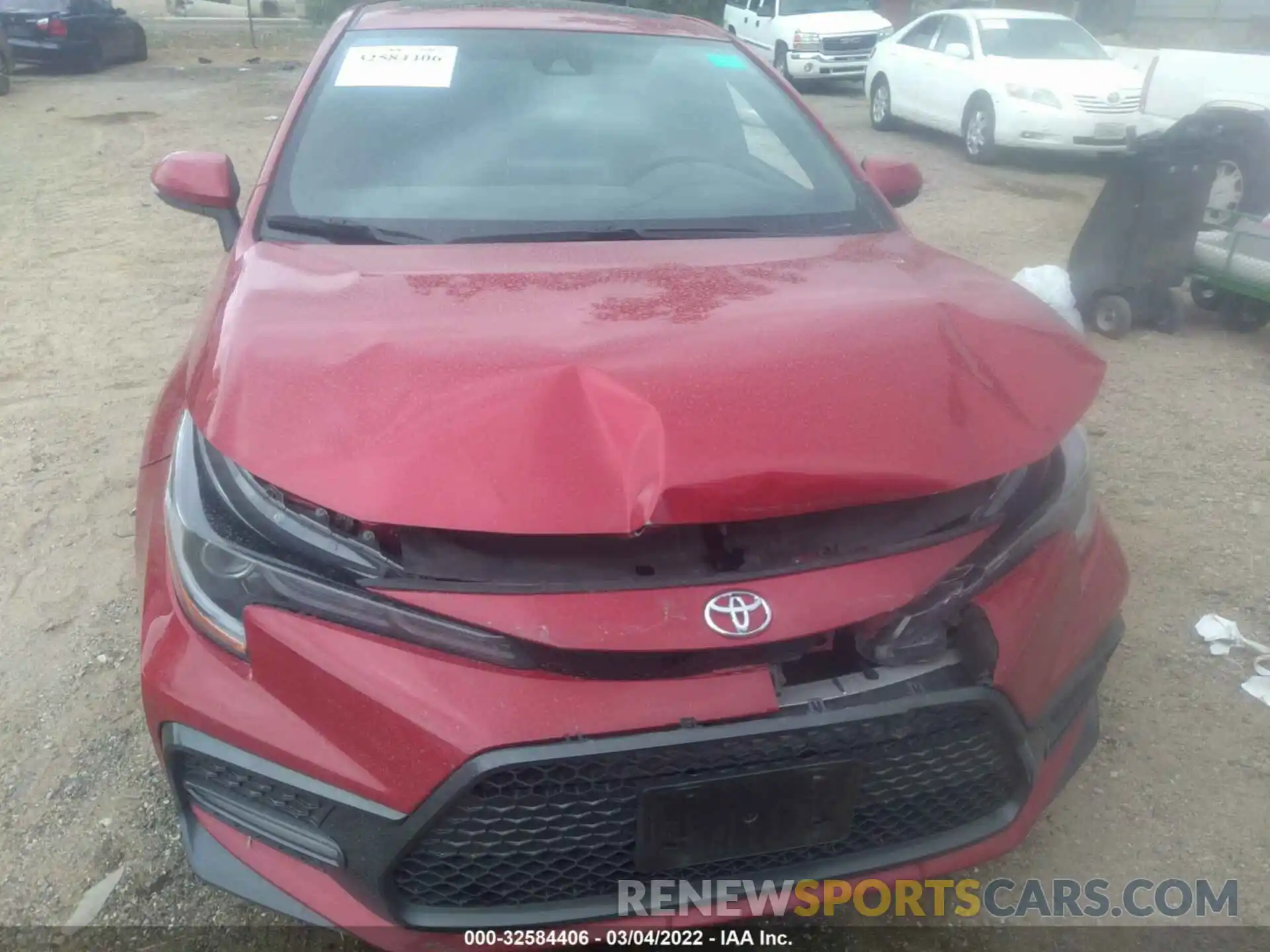 6 Photograph of a damaged car JTDT4MCE0MJ073983 TOYOTA COROLLA 2021