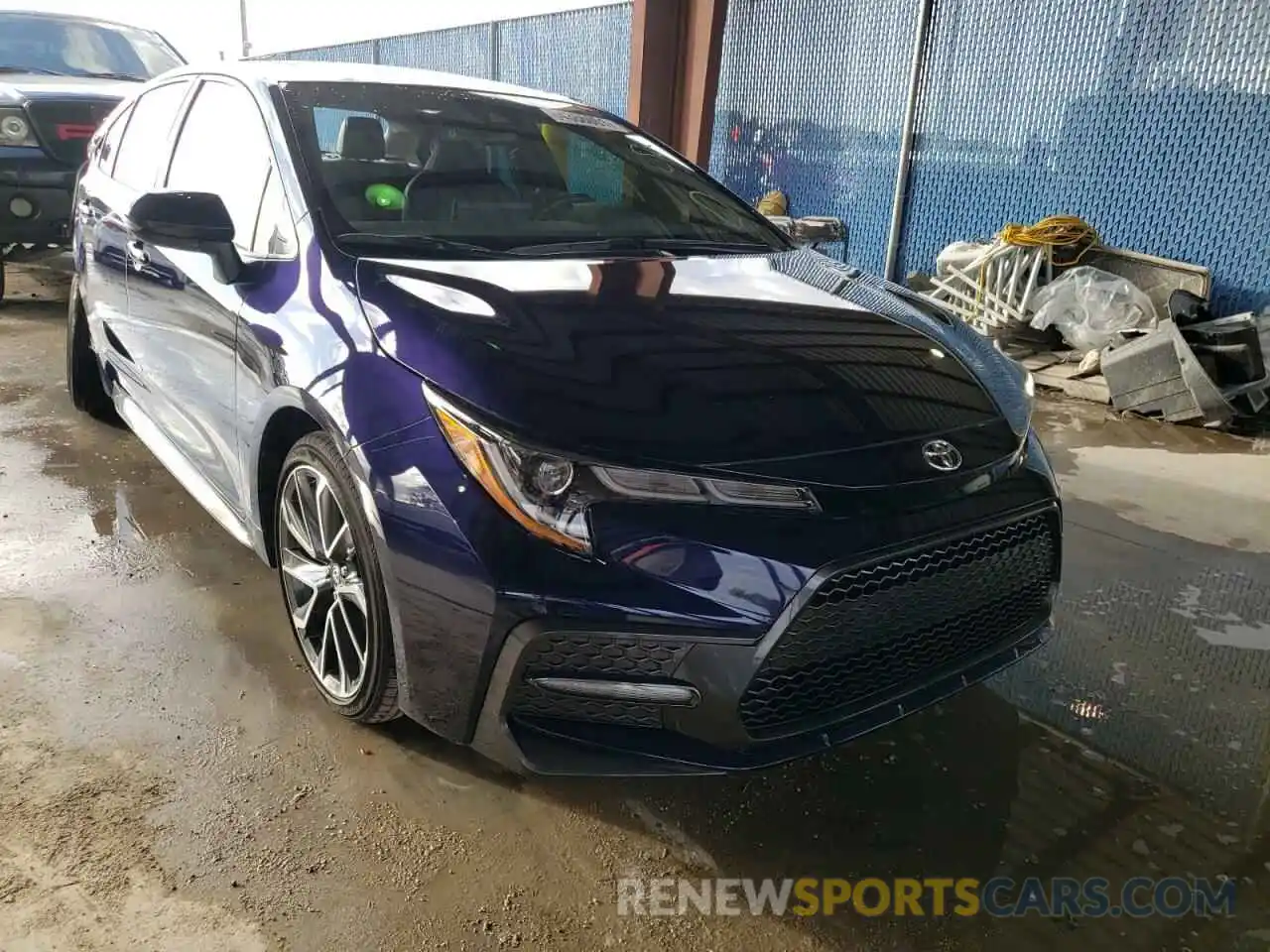 1 Photograph of a damaged car JTDT4MCE1MJ053497 TOYOTA COROLLA 2021