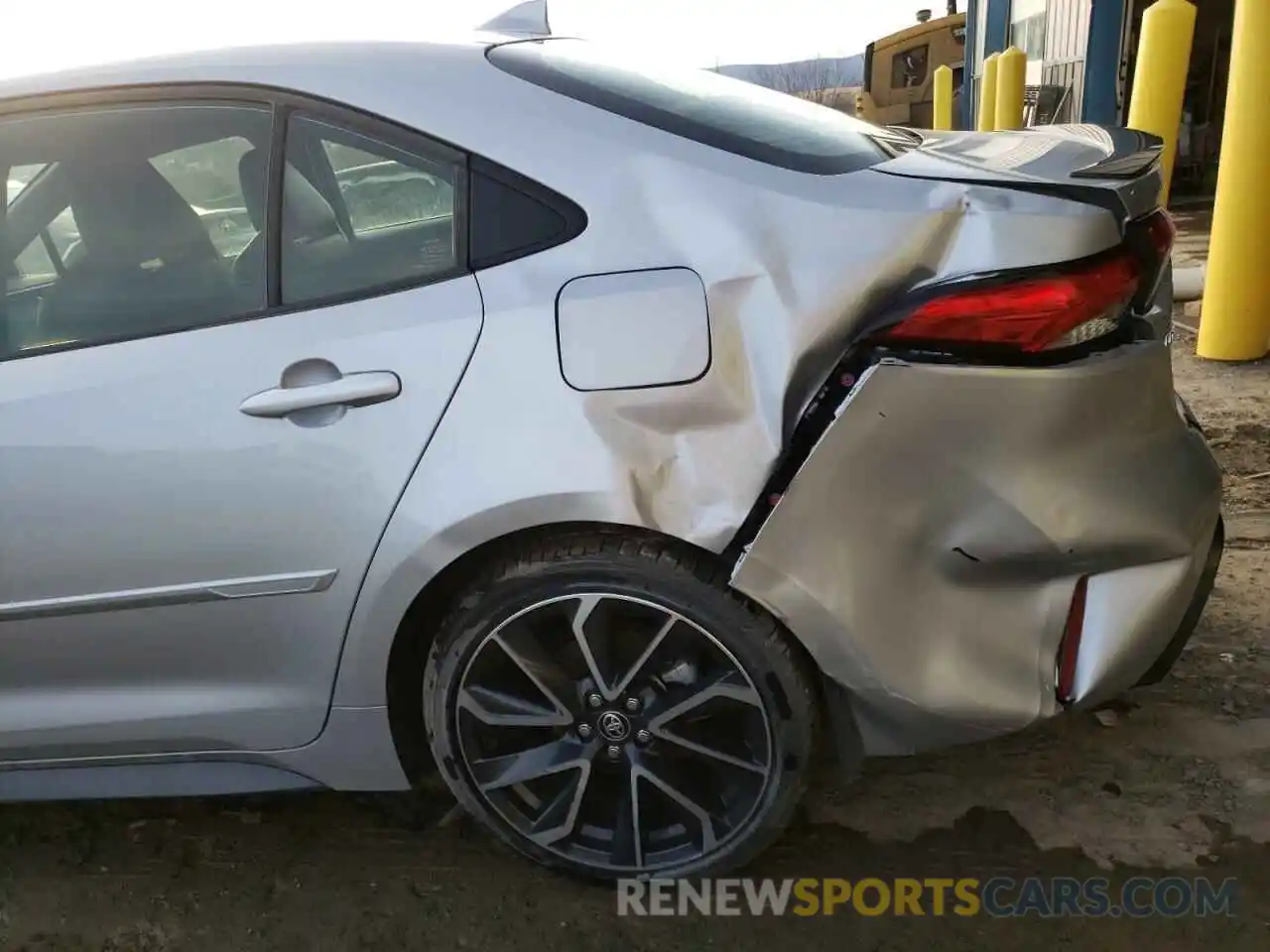 9 Photograph of a damaged car JTDT4MCE1MJ073250 TOYOTA COROLLA 2021