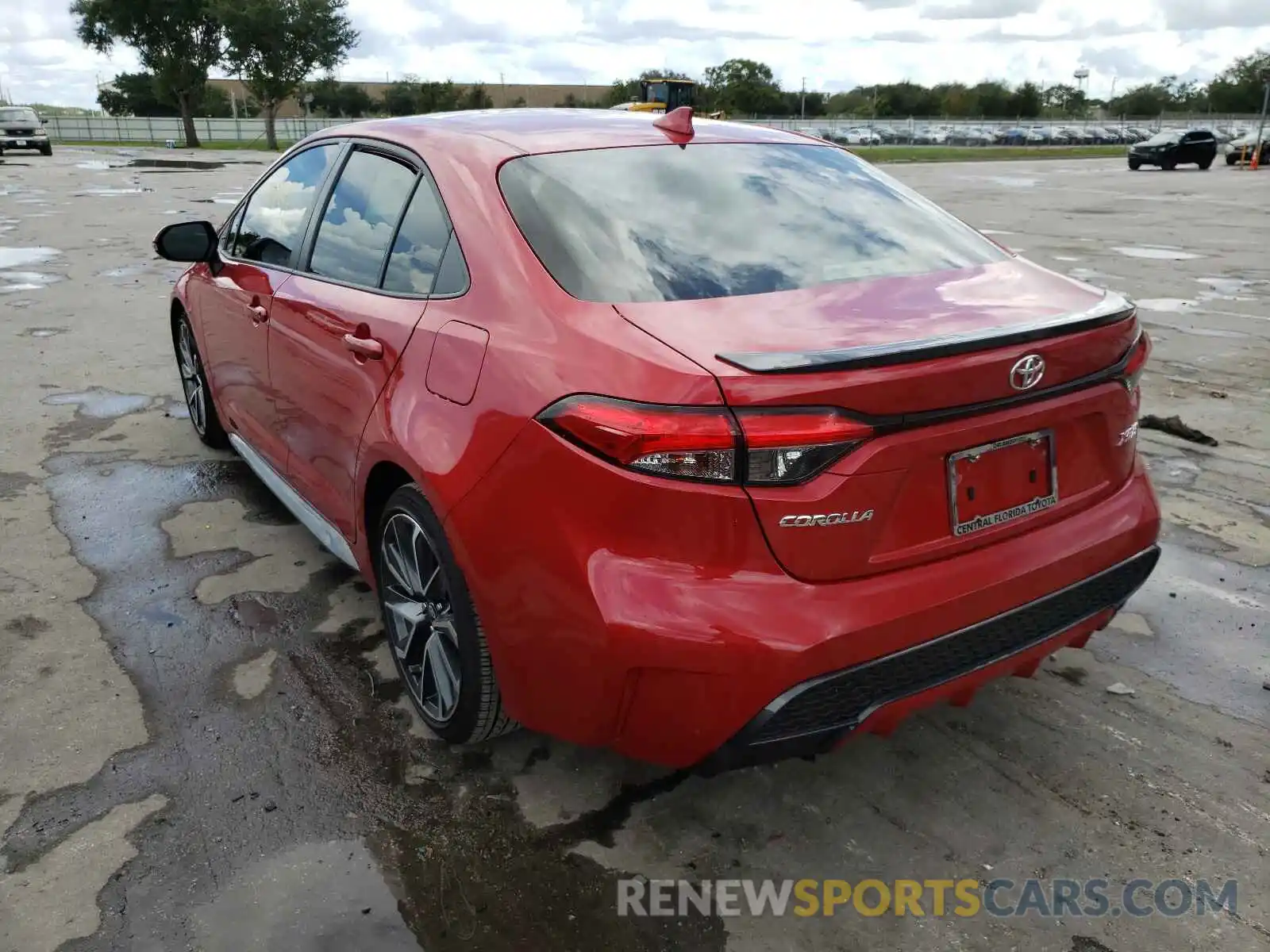 3 Photograph of a damaged car JTDT4MCE2MJ057302 TOYOTA COROLLA 2021