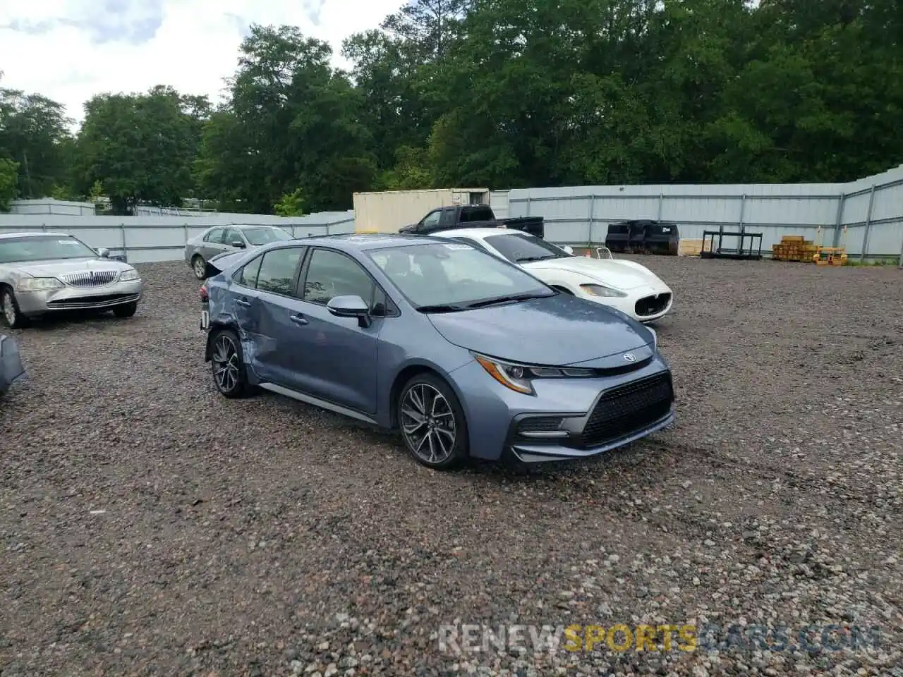 1 Photograph of a damaged car JTDT4MCE3MJ056594 TOYOTA COROLLA 2021