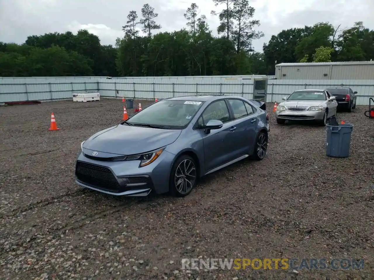 2 Photograph of a damaged car JTDT4MCE3MJ056594 TOYOTA COROLLA 2021