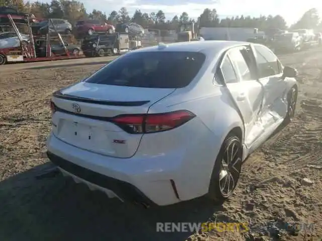 4 Photograph of a damaged car JTDT4MCE4MJ056586 TOYOTA COROLLA 2021