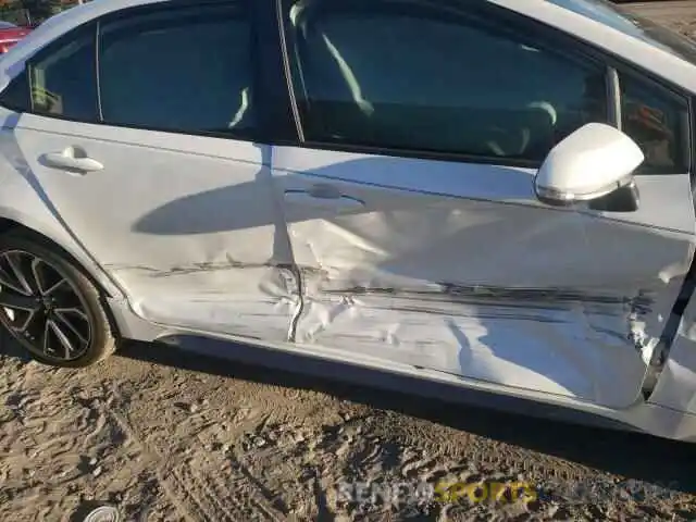 9 Photograph of a damaged car JTDT4MCE4MJ056586 TOYOTA COROLLA 2021