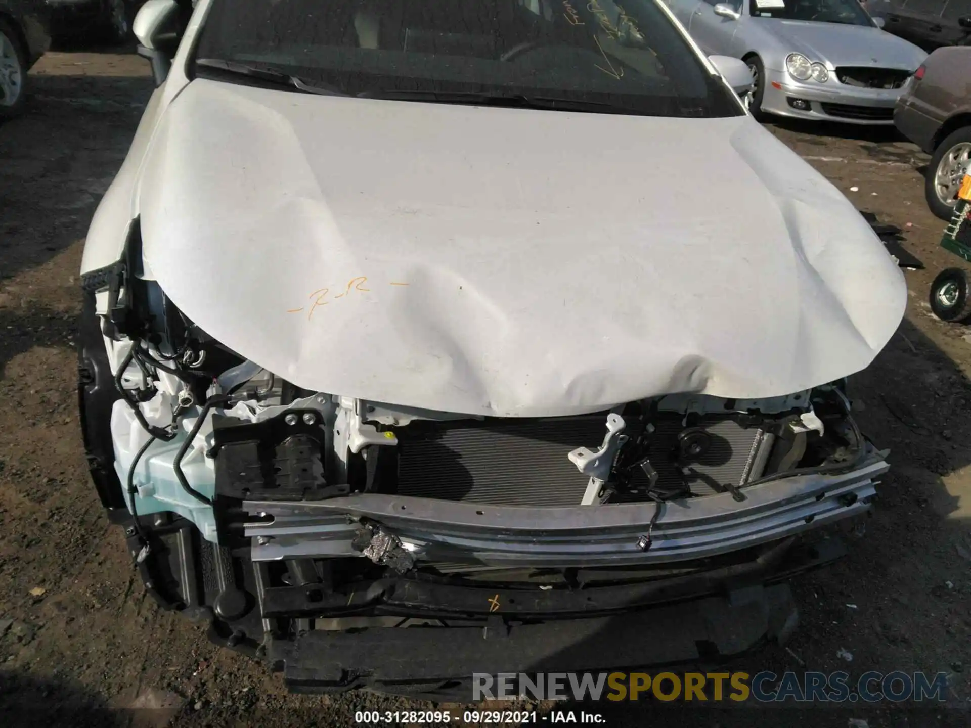 6 Photograph of a damaged car JTDT4MCE4MJ064557 TOYOTA COROLLA 2021