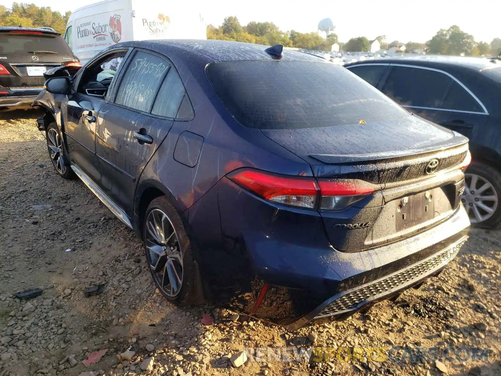 3 Photograph of a damaged car JTDT4MCE5MJ063465 TOYOTA COROLLA 2021