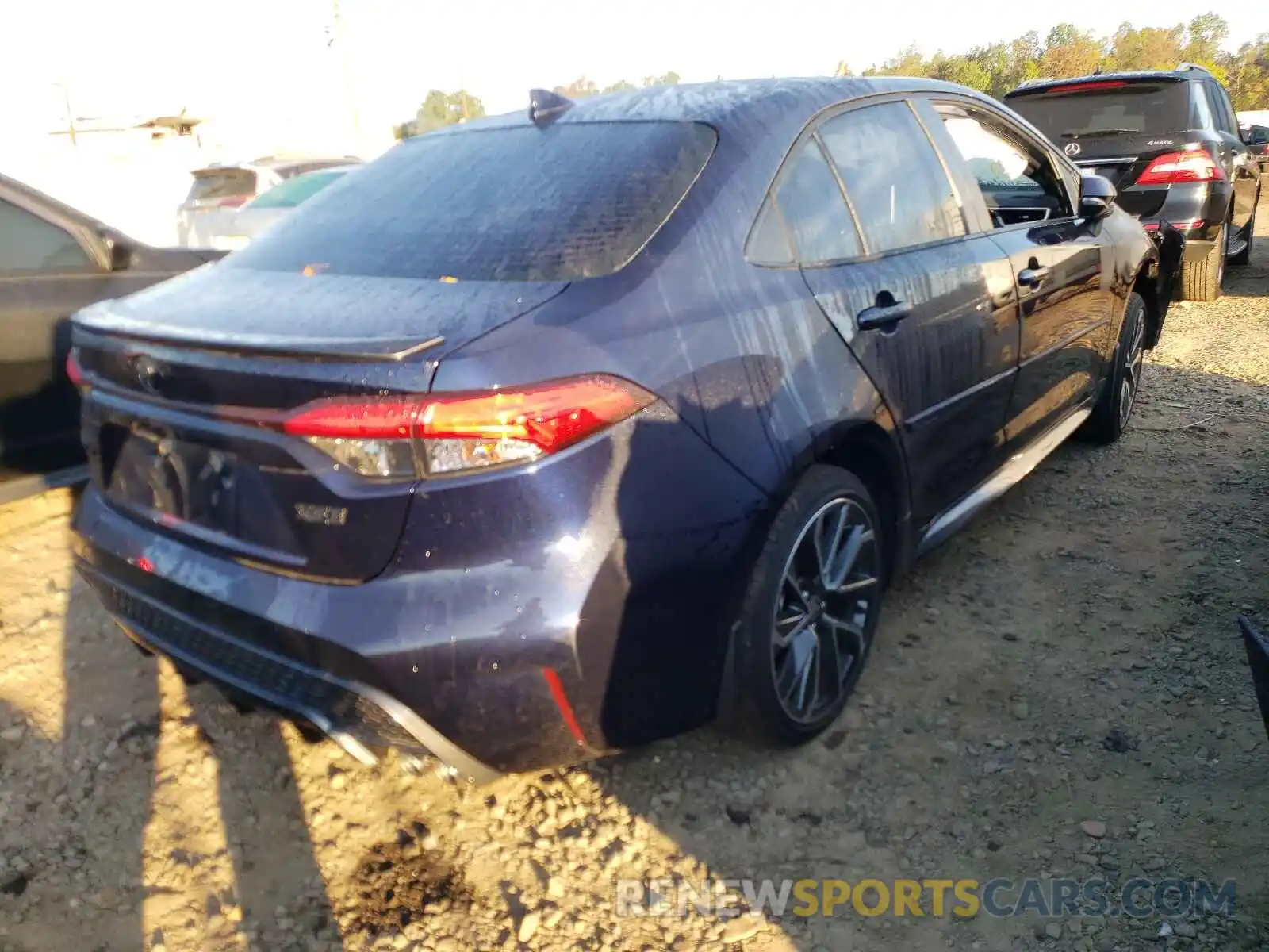 4 Photograph of a damaged car JTDT4MCE5MJ063465 TOYOTA COROLLA 2021