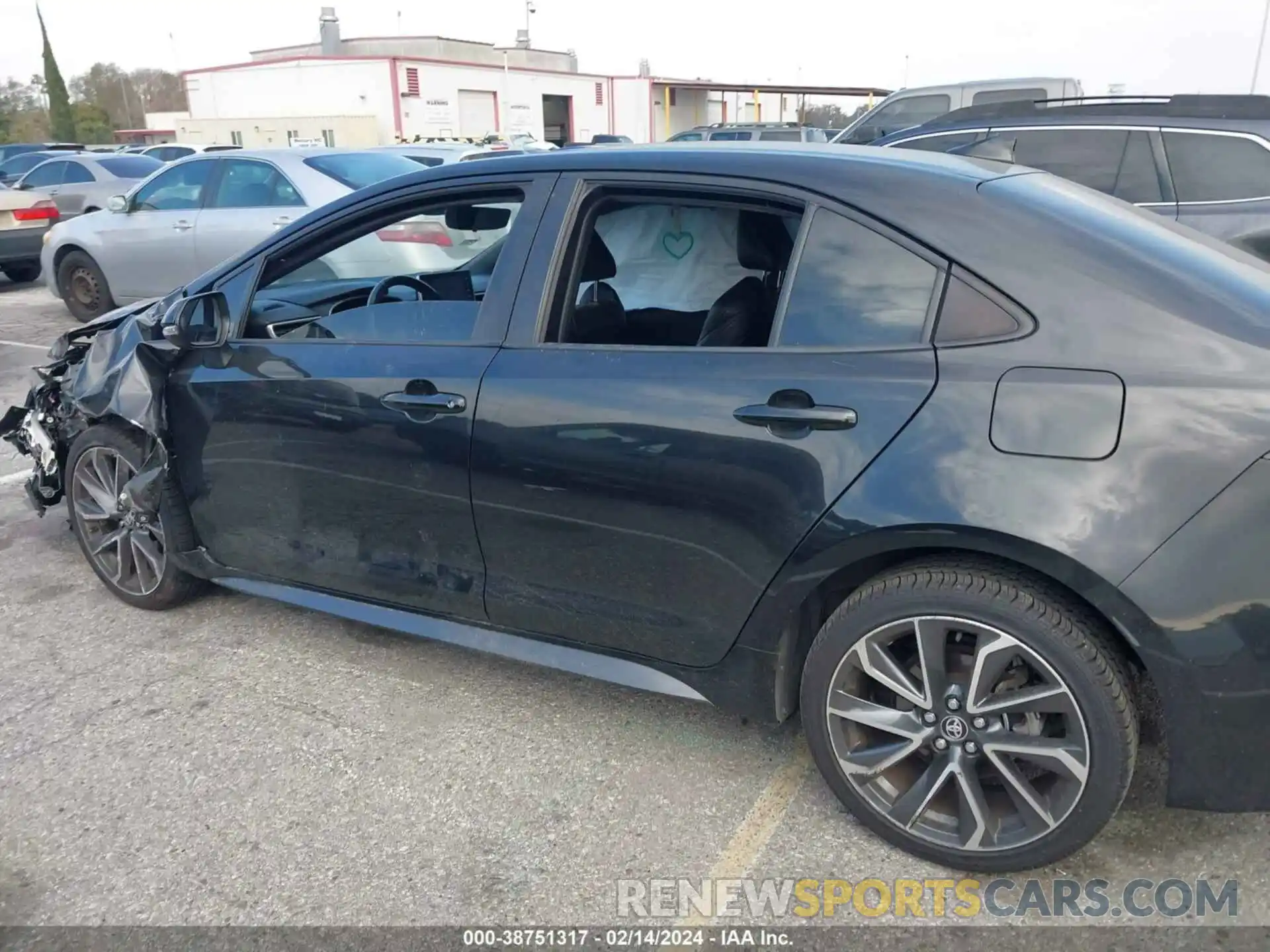 14 Photograph of a damaged car JTDT4MCE6MJ057836 TOYOTA COROLLA 2021