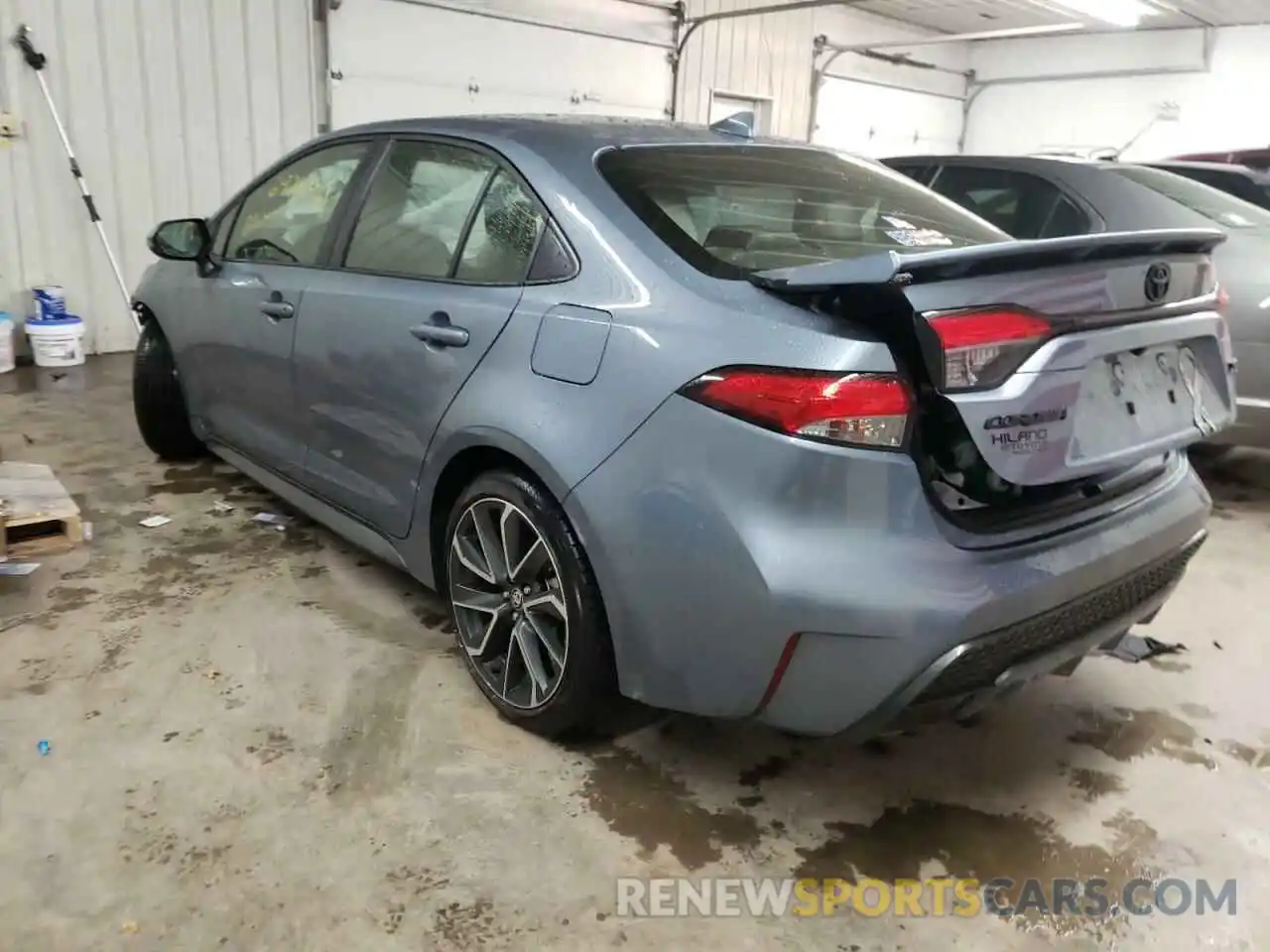 3 Photograph of a damaged car JTDT4MCE6MJ064687 TOYOTA COROLLA 2021