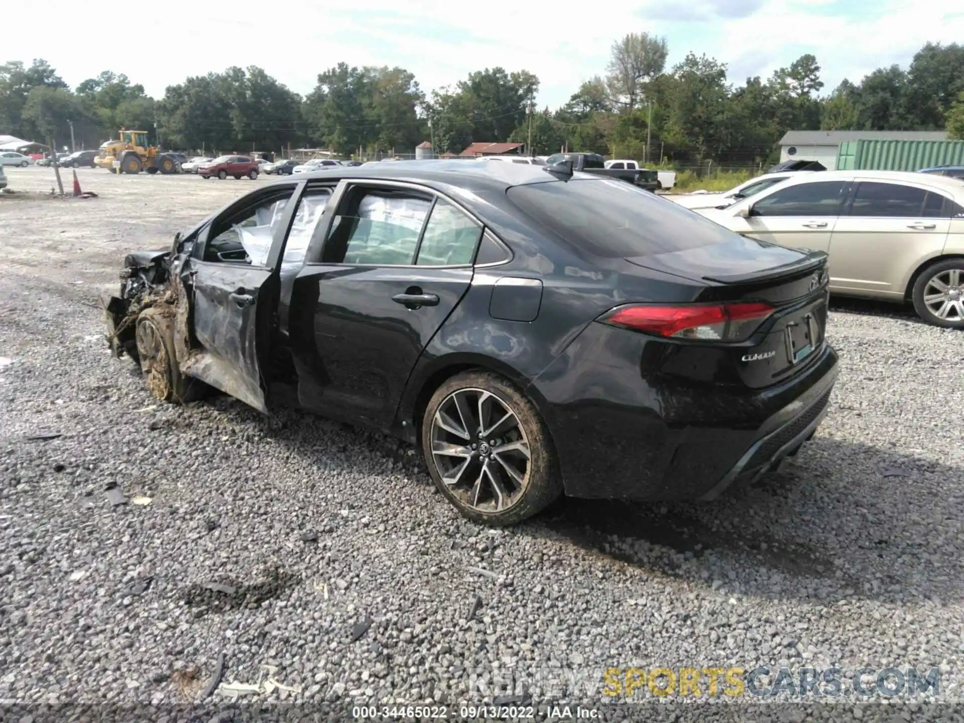 3 Photograph of a damaged car JTDT4MCE8MJ058714 TOYOTA COROLLA 2021