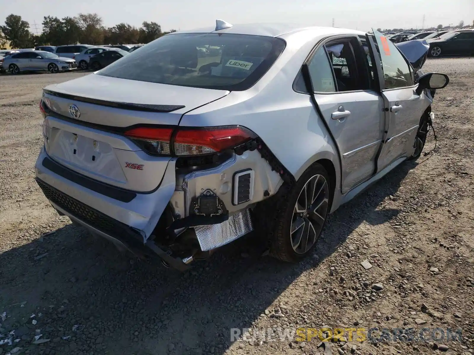 4 Photograph of a damaged car JTDT4MCE9MJ079250 TOYOTA COROLLA 2021