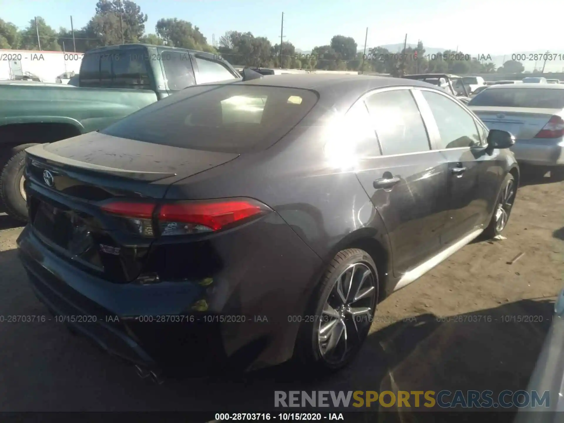 4 Photograph of a damaged car JTDT4MCEXMJ052378 TOYOTA COROLLA 2021