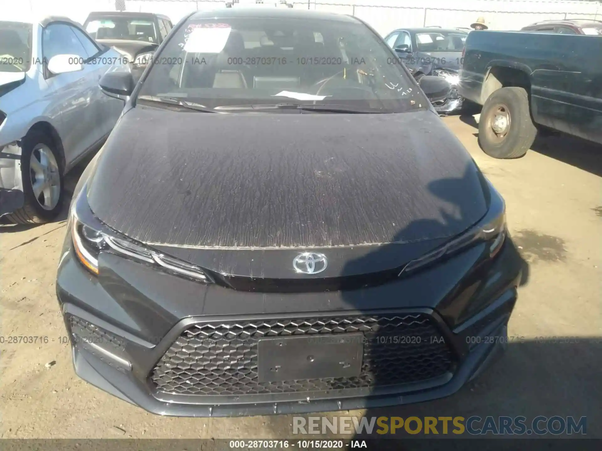 6 Photograph of a damaged car JTDT4MCEXMJ052378 TOYOTA COROLLA 2021