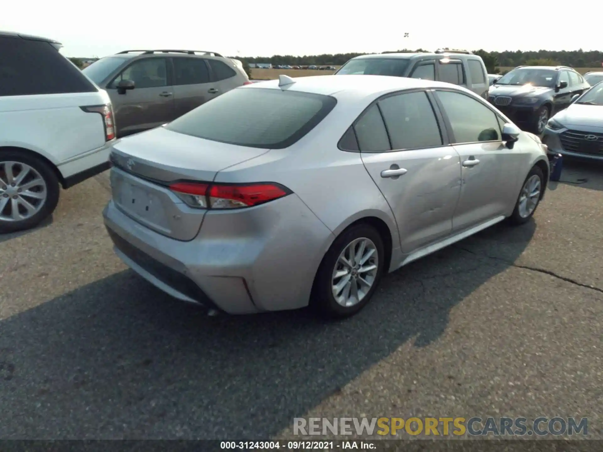 4 Photograph of a damaged car JTDVPMAE0MJ120125 TOYOTA COROLLA 2021