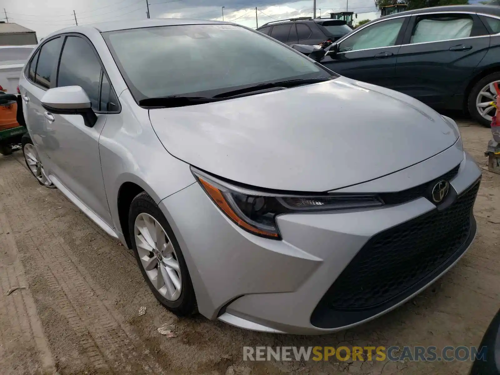 1 Photograph of a damaged car JTDVPMAE0MJ122263 TOYOTA COROLLA 2021