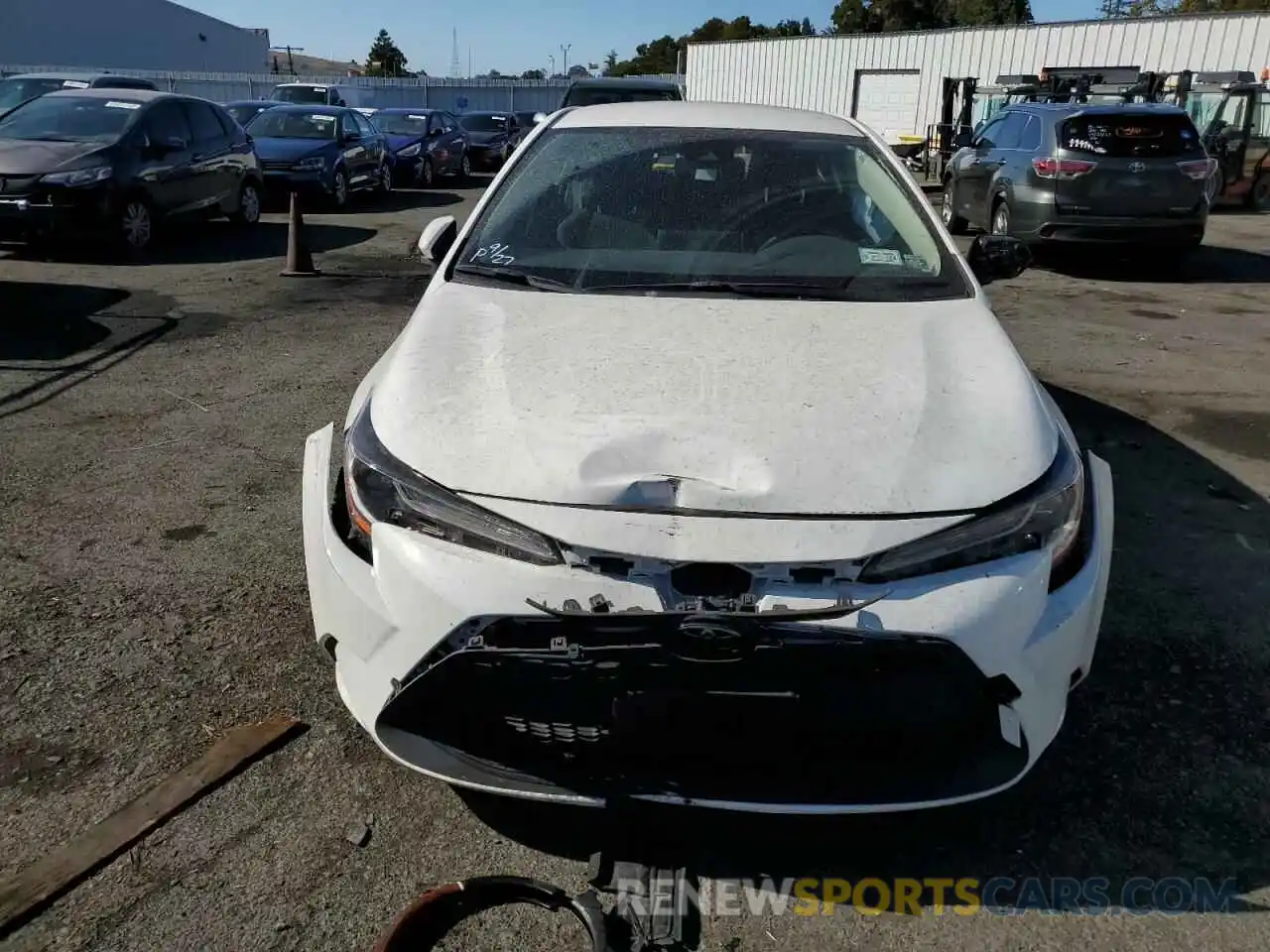 5 Photograph of a damaged car JTDVPMAE0MJ128743 TOYOTA COROLLA 2021