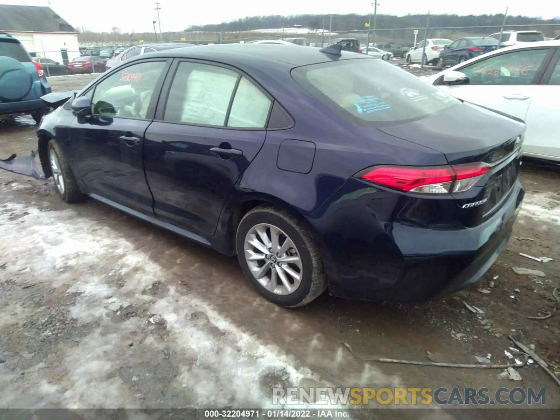 3 Photograph of a damaged car JTDVPMAE0MJ129200 TOYOTA COROLLA 2021