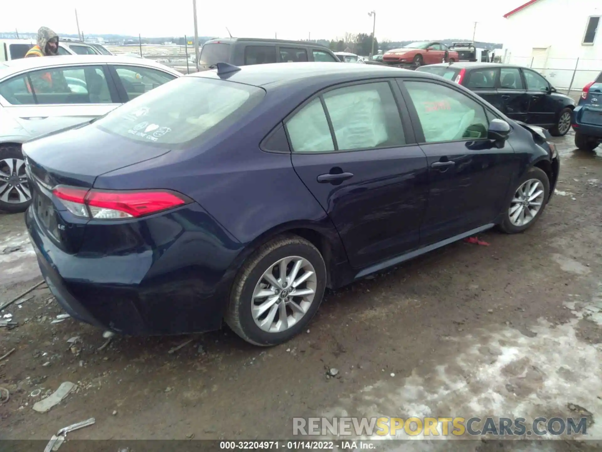 4 Photograph of a damaged car JTDVPMAE0MJ129200 TOYOTA COROLLA 2021