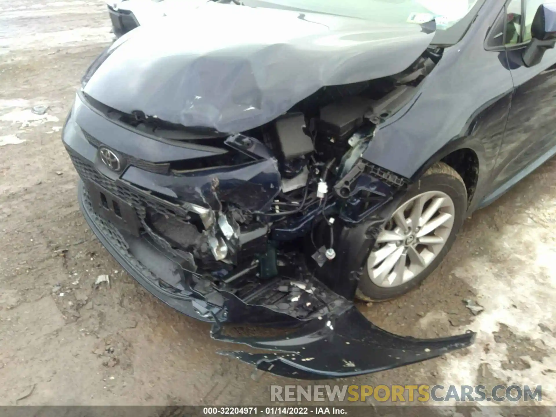 6 Photograph of a damaged car JTDVPMAE0MJ129200 TOYOTA COROLLA 2021