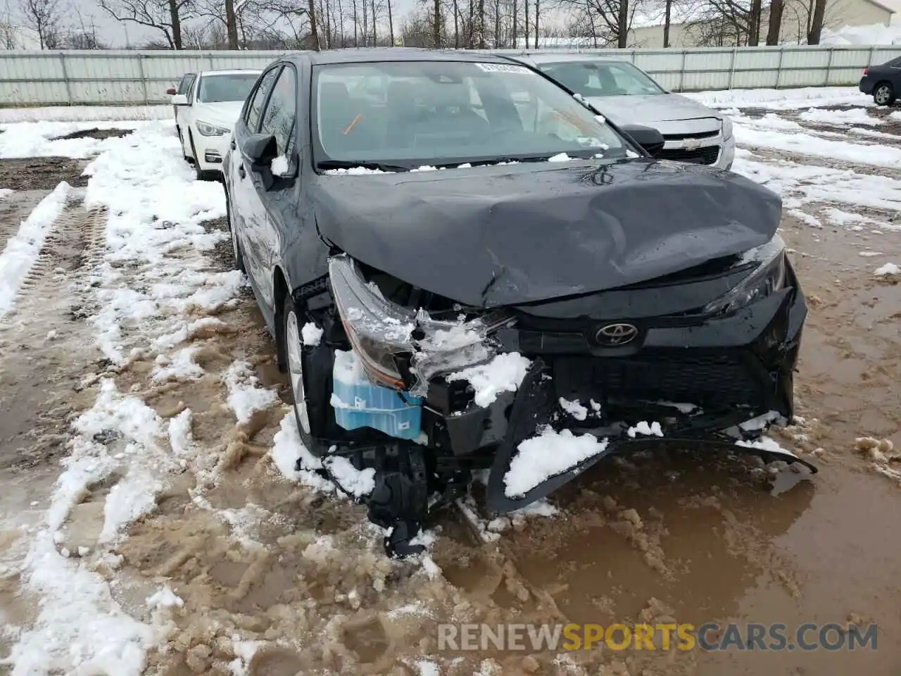 1 Photograph of a damaged car JTDVPMAE0MJ129620 TOYOTA COROLLA 2021