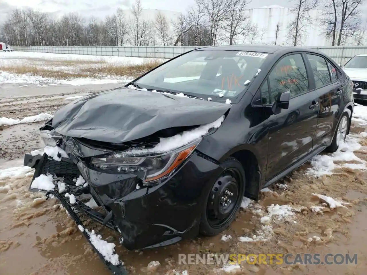 2 Photograph of a damaged car JTDVPMAE0MJ129620 TOYOTA COROLLA 2021