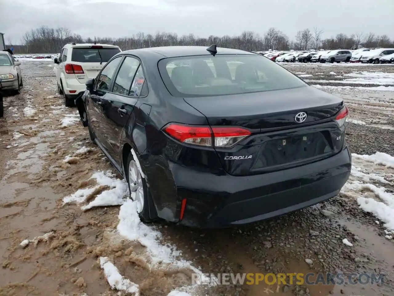 3 Photograph of a damaged car JTDVPMAE0MJ129620 TOYOTA COROLLA 2021