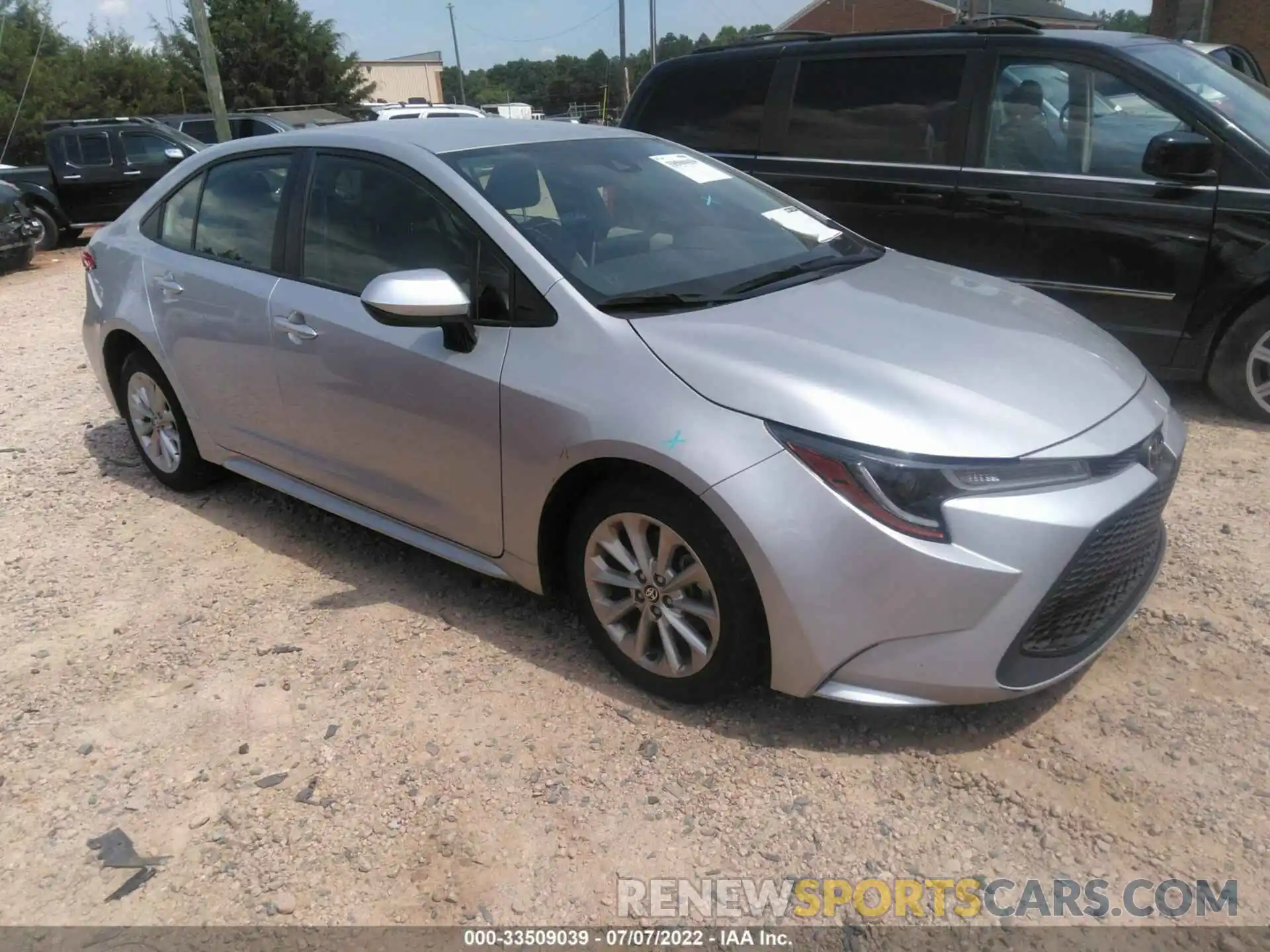 1 Photograph of a damaged car JTDVPMAE0MJ130508 TOYOTA COROLLA 2021