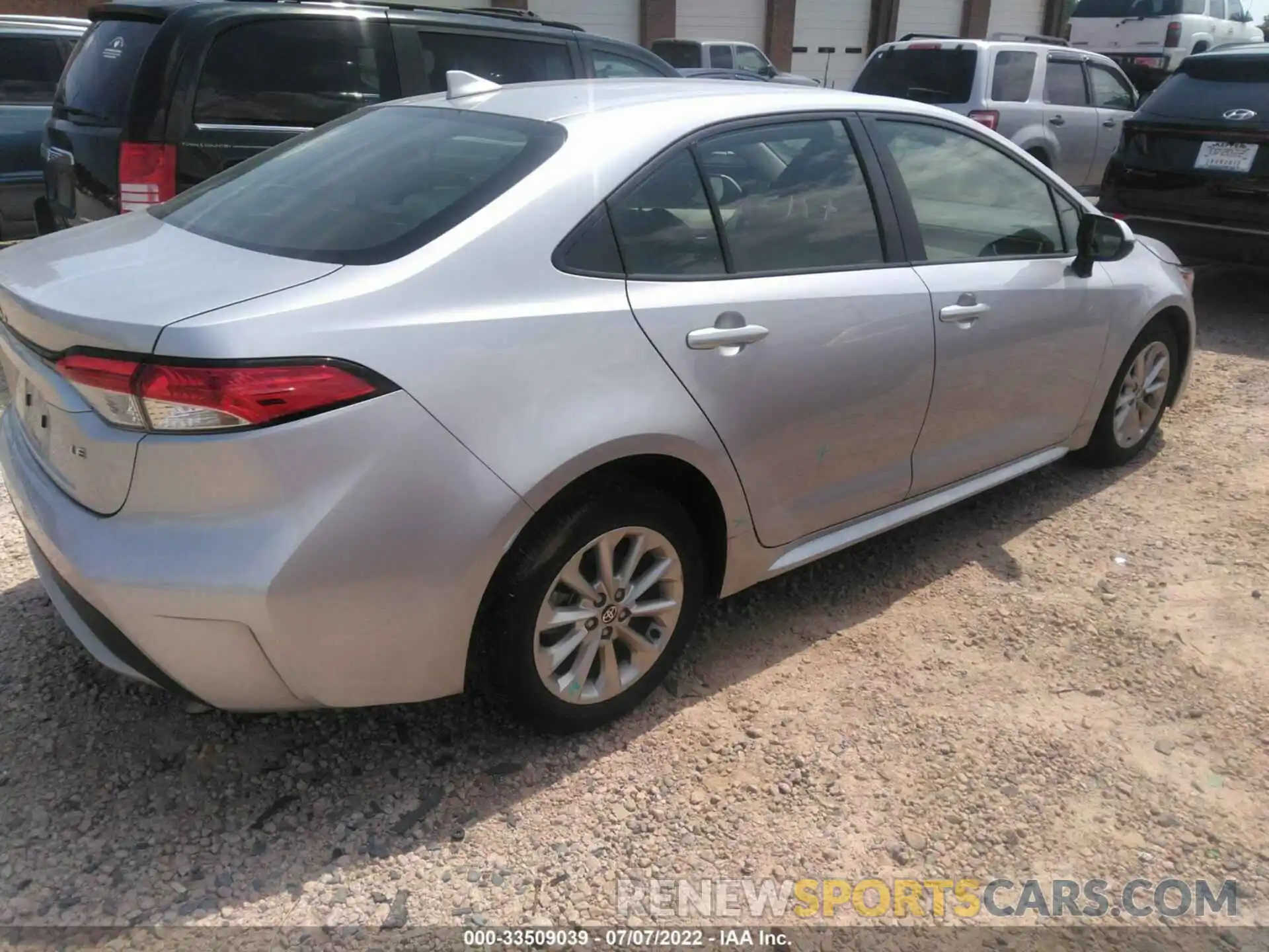 4 Photograph of a damaged car JTDVPMAE0MJ130508 TOYOTA COROLLA 2021