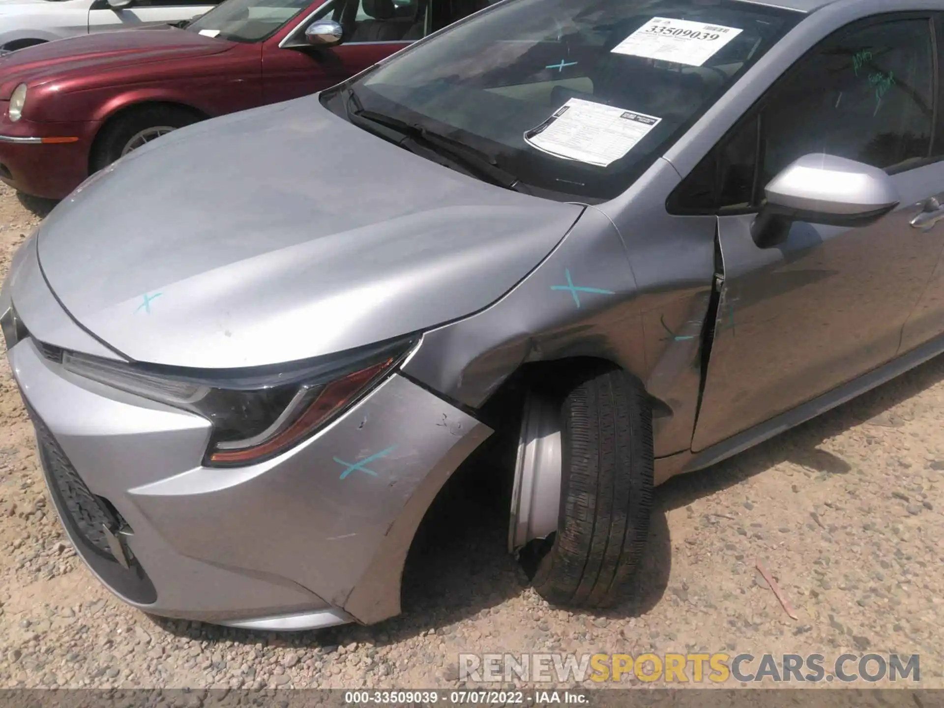 6 Photograph of a damaged car JTDVPMAE0MJ130508 TOYOTA COROLLA 2021