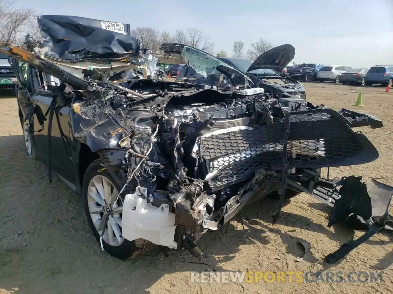 1 Photograph of a damaged car JTDVPMAE0MJ132775 TOYOTA COROLLA 2021