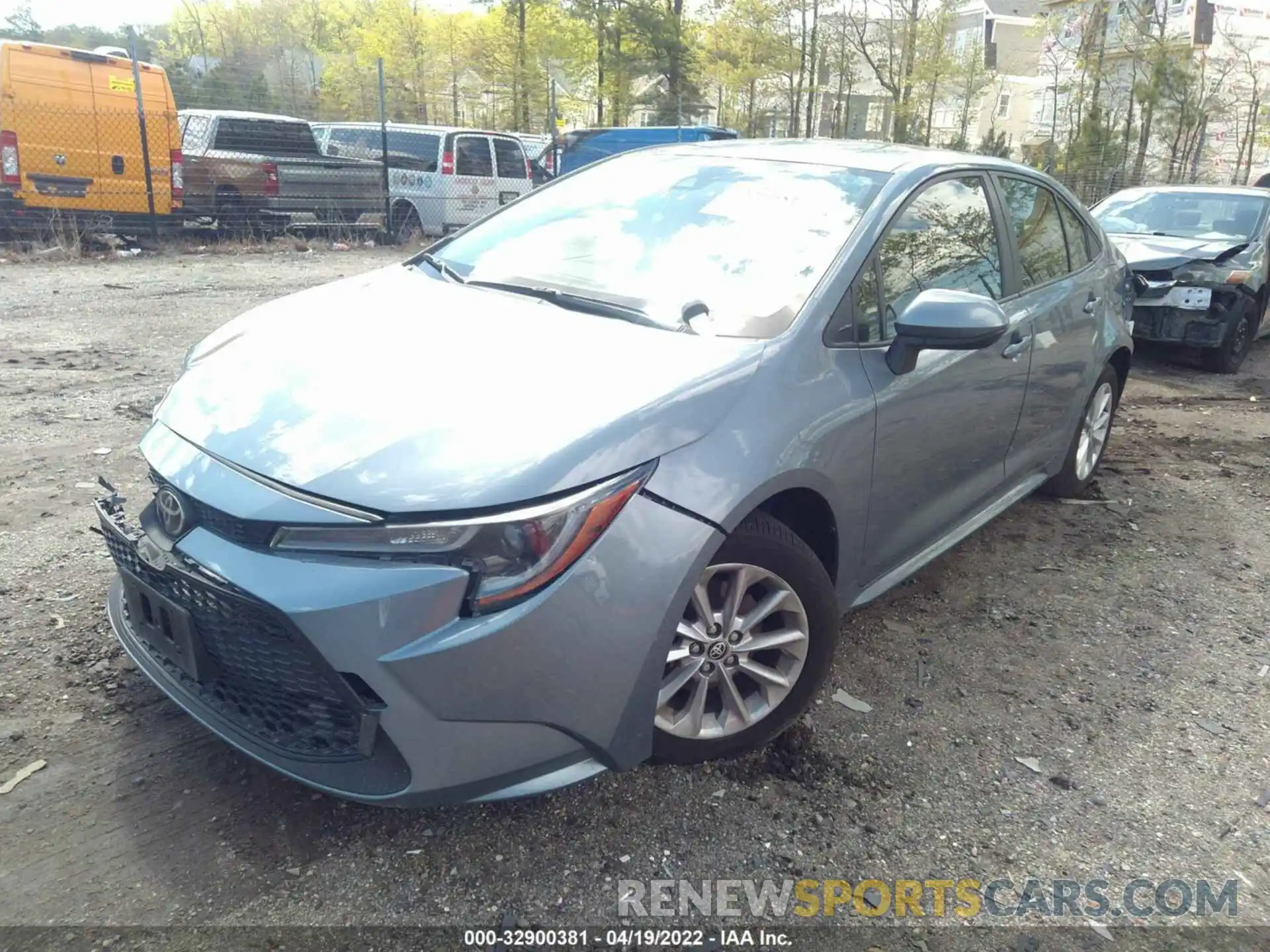 2 Photograph of a damaged car JTDVPMAE0MJ135465 TOYOTA COROLLA 2021