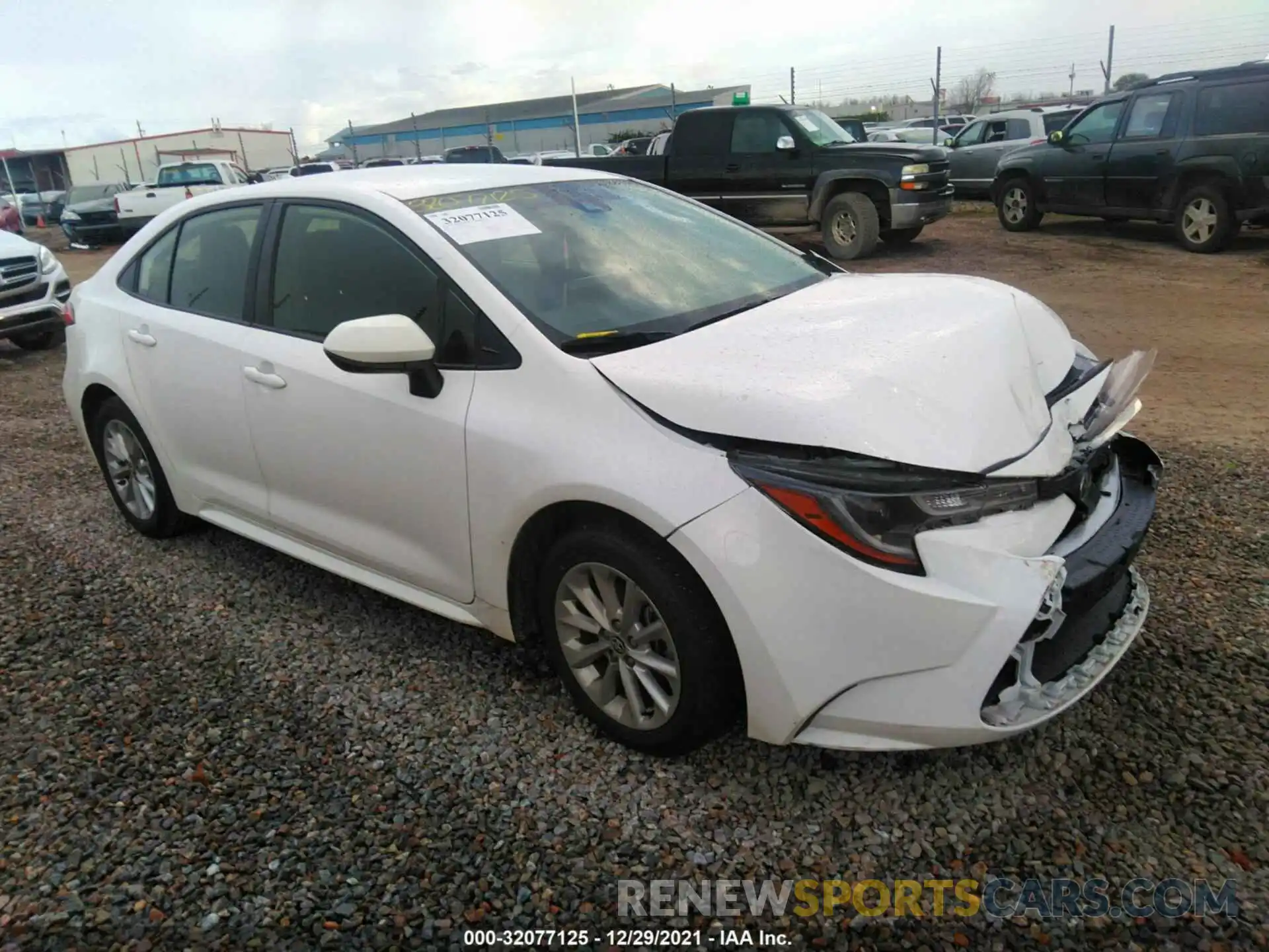 1 Photograph of a damaged car JTDVPMAE0MJ148927 TOYOTA COROLLA 2021