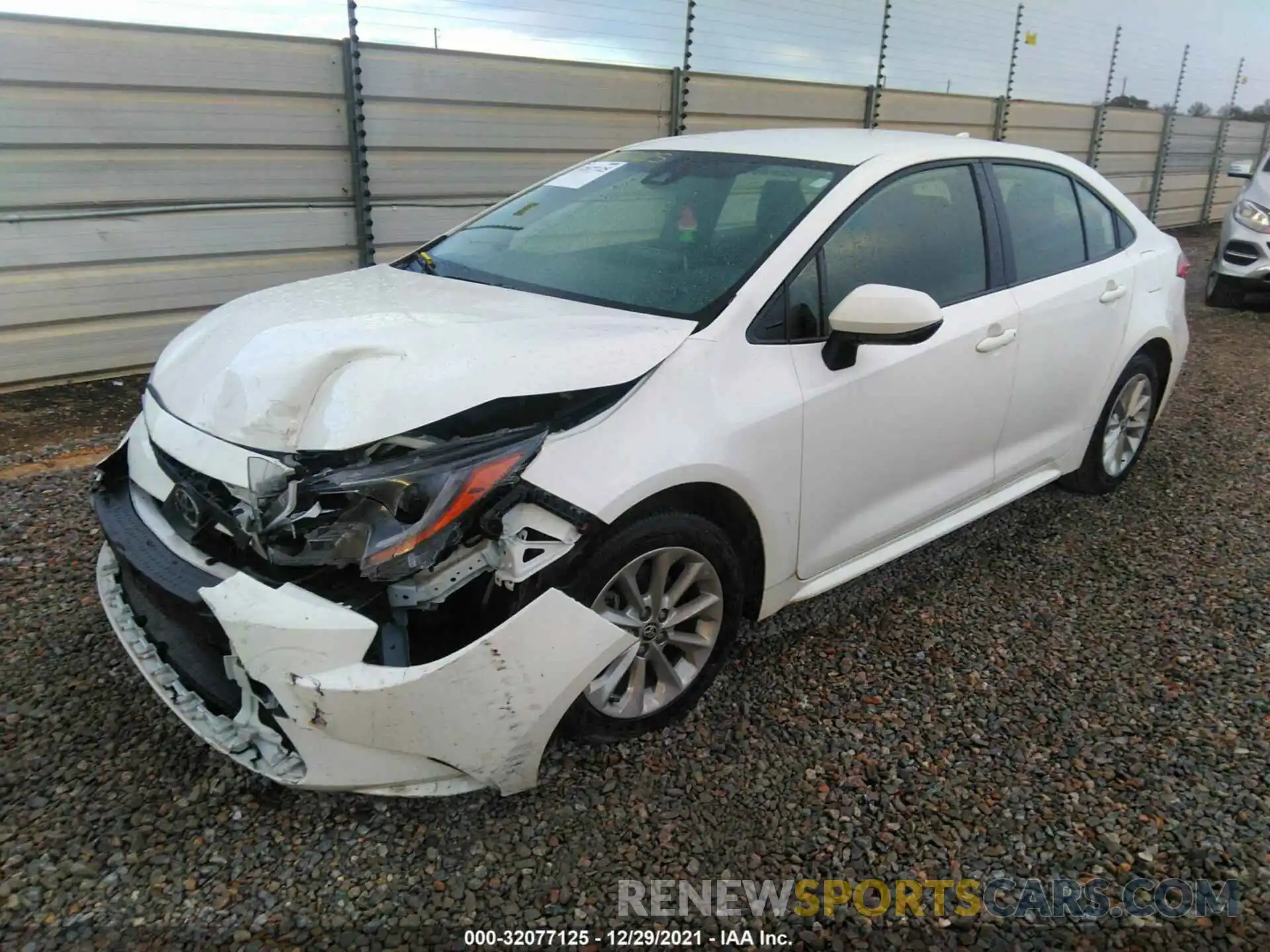 2 Photograph of a damaged car JTDVPMAE0MJ148927 TOYOTA COROLLA 2021