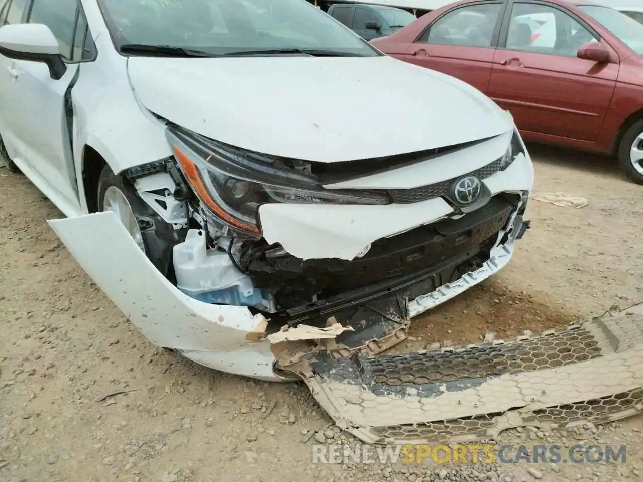 9 Photograph of a damaged car JTDVPMAE0MJ149026 TOYOTA COROLLA 2021