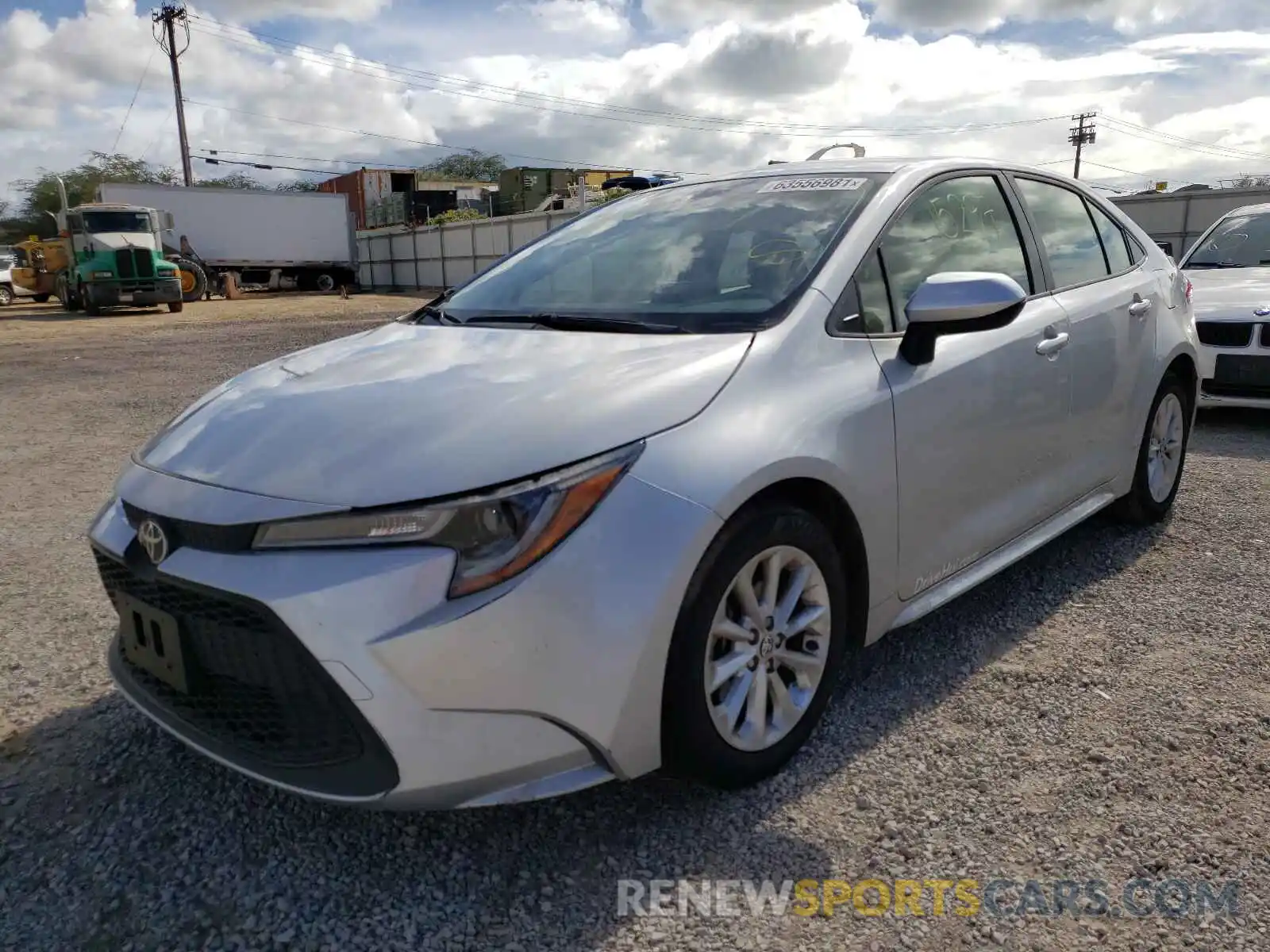 2 Photograph of a damaged car JTDVPMAE0MJ163119 TOYOTA COROLLA 2021